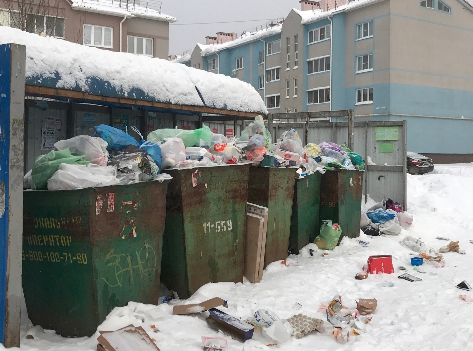 В Иванове снижается количество жалоб на невывоз мусора | Новости города  Иваново и Ивановской области