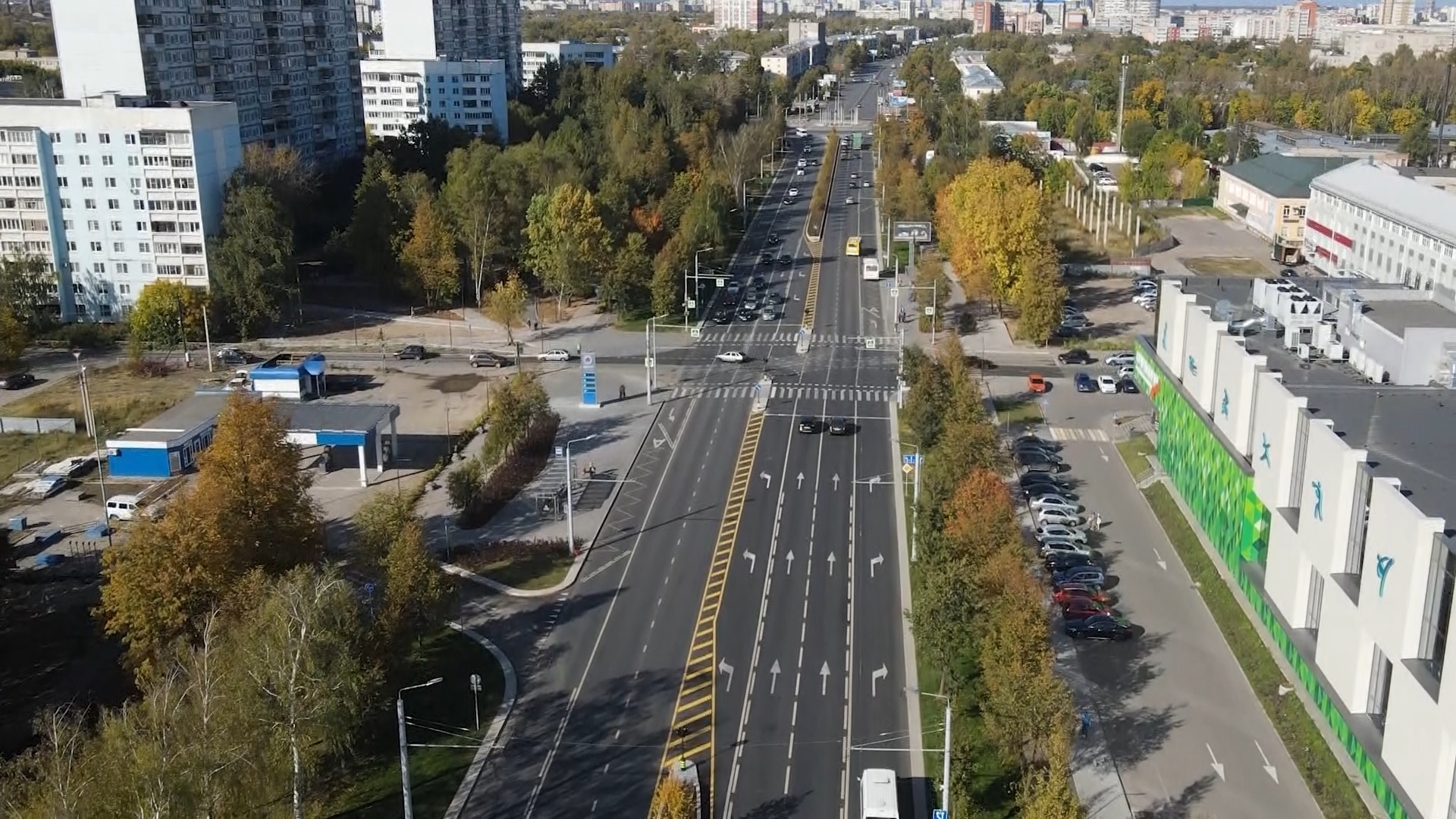 Второй этап ремонта улицы Лежневской в Иванове завершен | Новости города  Иваново и Ивановской области