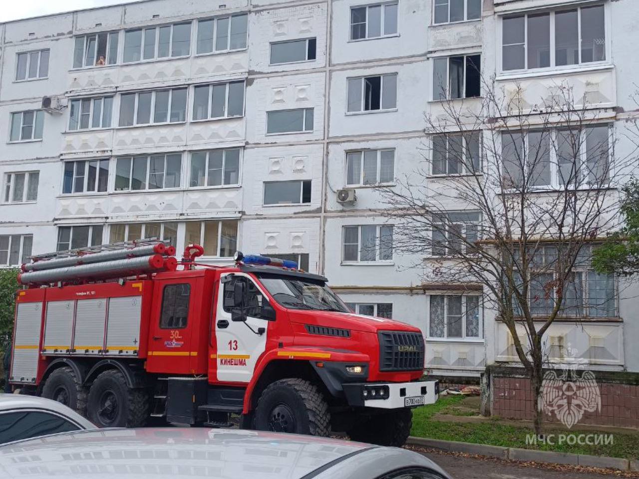 В Кинешме на пожаре мужчину спасли при помощи «хулигана» | Новости города  Иваново и Ивановской области