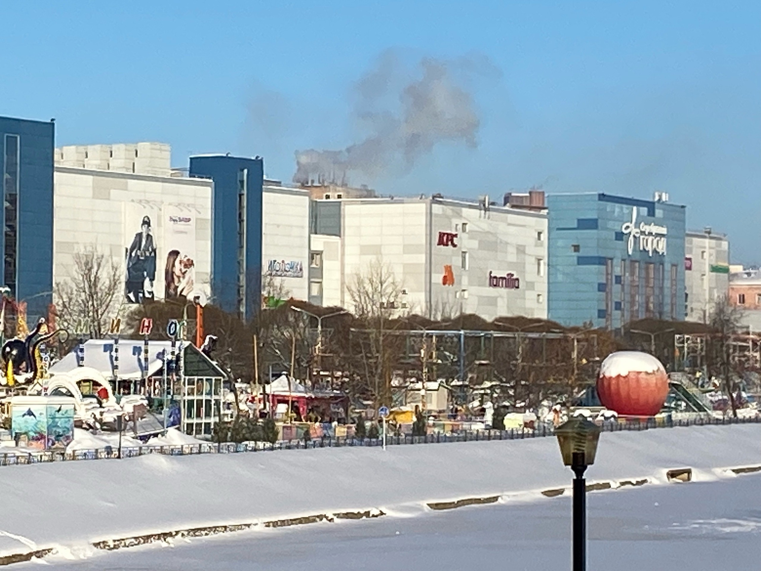 В Иванове пожарные ликвидировали открытое горение в «Серебряном городе» |  Новости города Иваново и Ивановской области