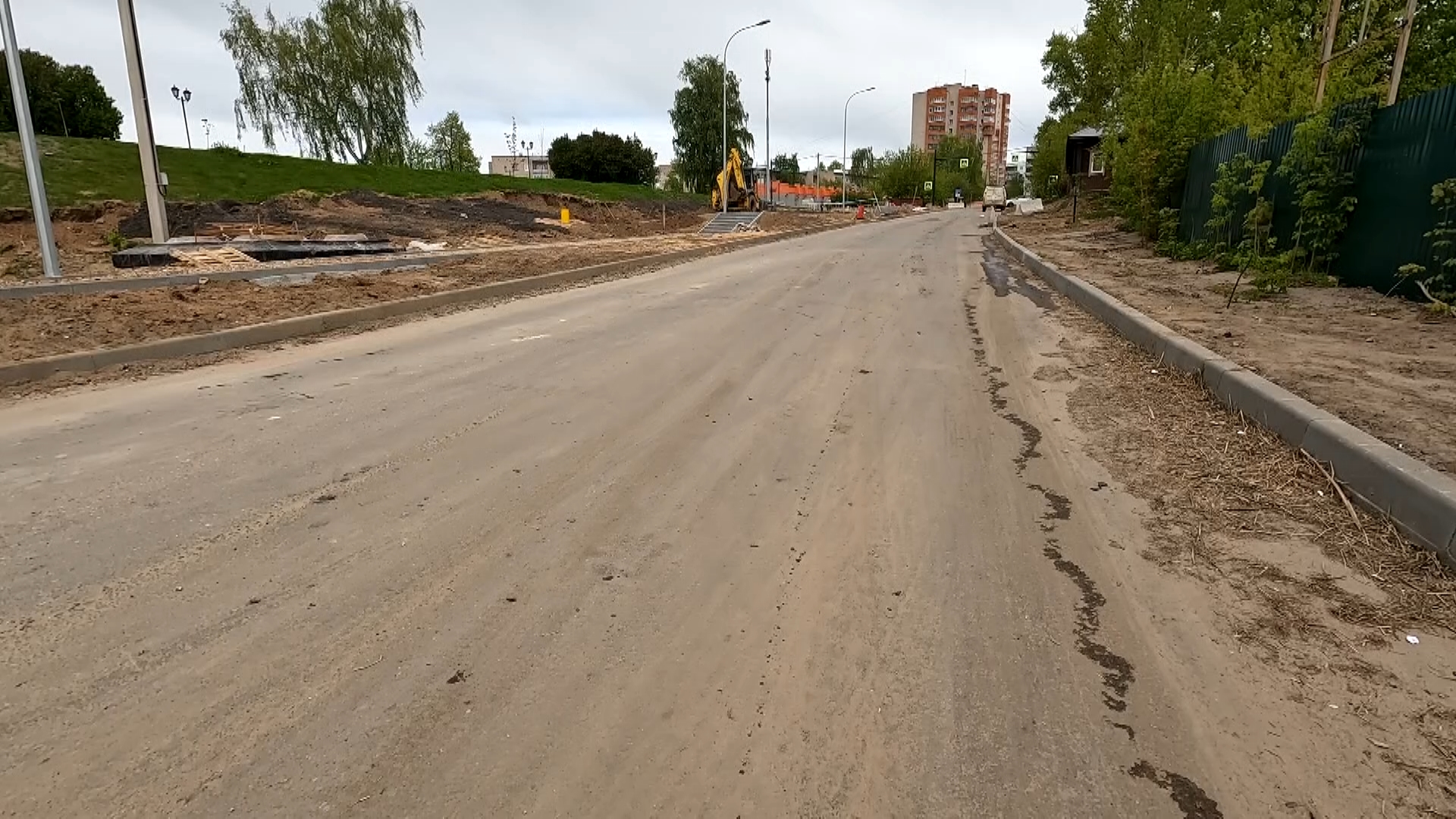 В Иванове завершают строительство новой дороги-дублера улицы Рыбинской |  Новости города Иваново и Ивановской области