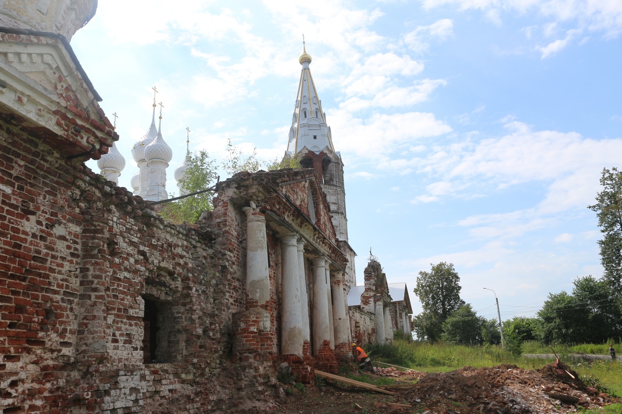 Зимний храм Вознесения поселок Гвардейское