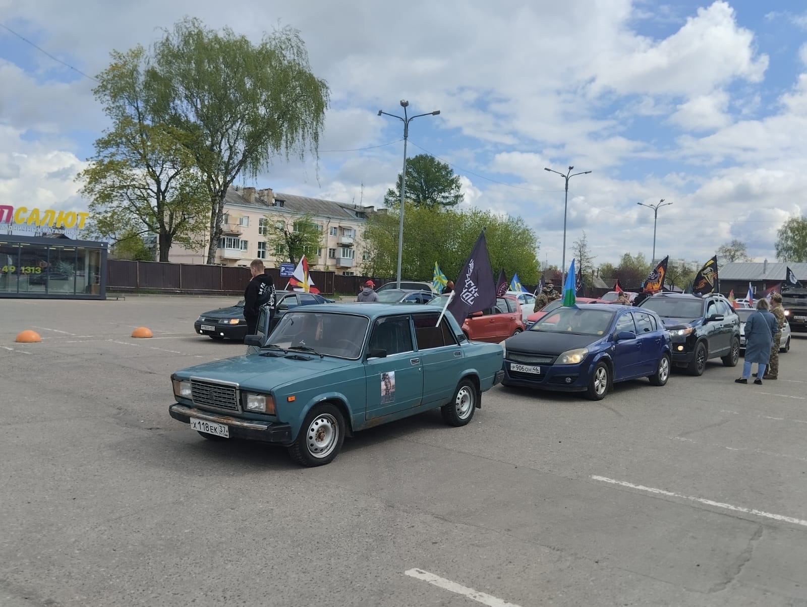 В Иванове прошел еще один автопробег в честь Дня Победы | Новости города  Иваново и Ивановской области