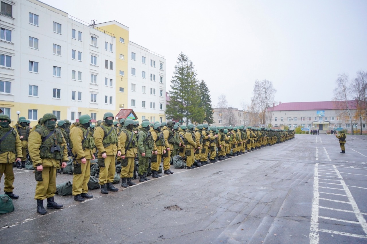 В Иванове на плацу 217-го полка прошло торжественное построение  мобилизованных | Новости города Иваново и Ивановской области