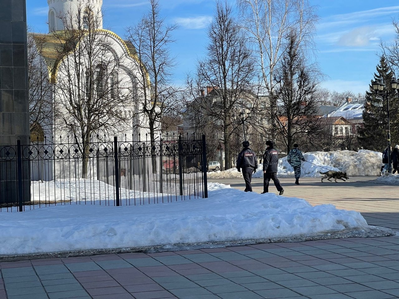 Ивановская полиция на площади Революции готовится к своей спецоперации |  Новости города Иваново и Ивановской области