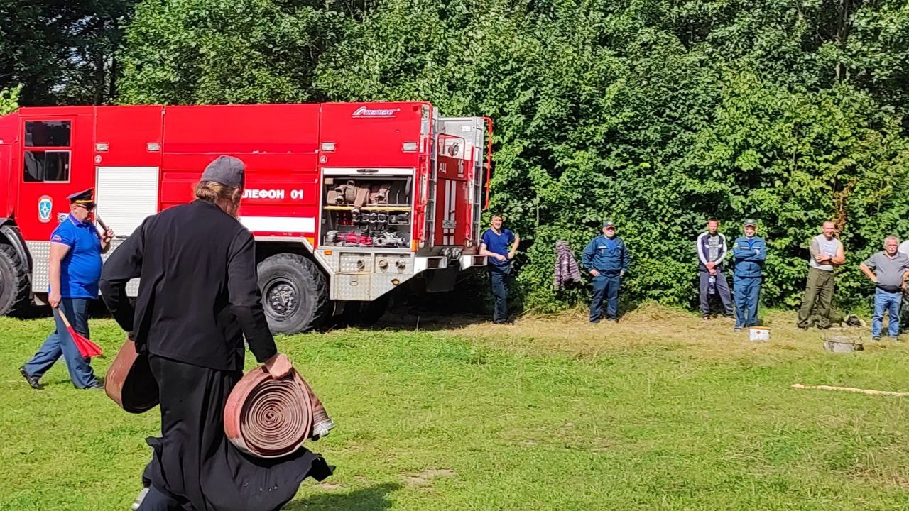 Добровольная пожарная команда Николо-Шартомского монастыря стала лучшей |  Новости города Иваново и Ивановской области