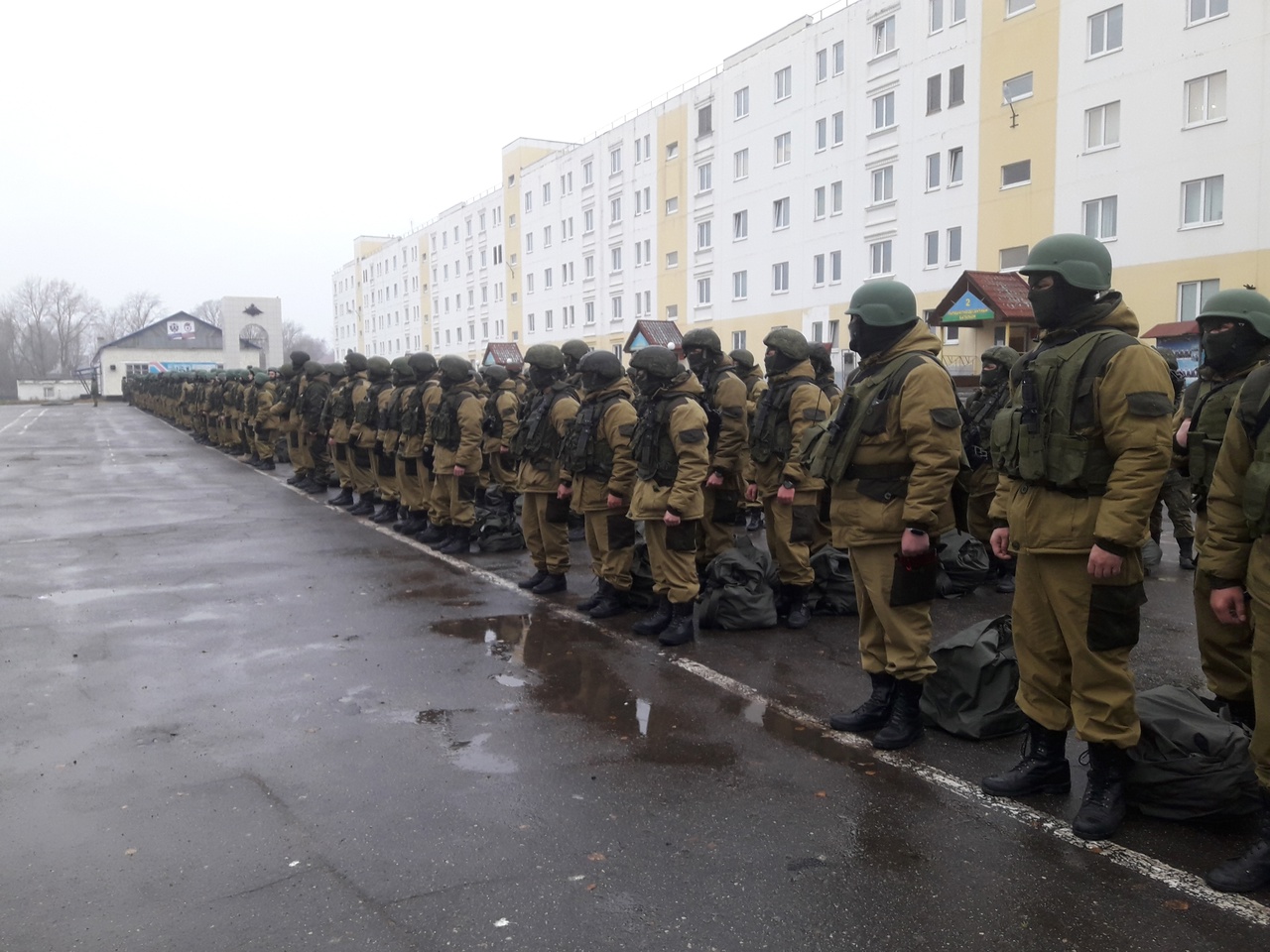 В Иванове на плацу 217-го полка прошло торжественное построение  мобилизованных | Новости города Иваново и Ивановской области