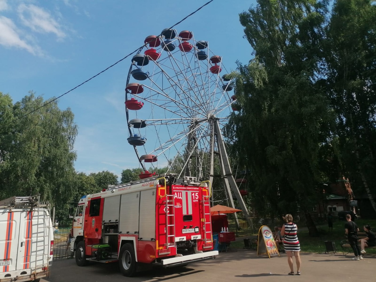 Страх детства»: из-за отключения света в Ивановской области остановилось  колесо обозрения | Новости города Иваново и Ивановской области